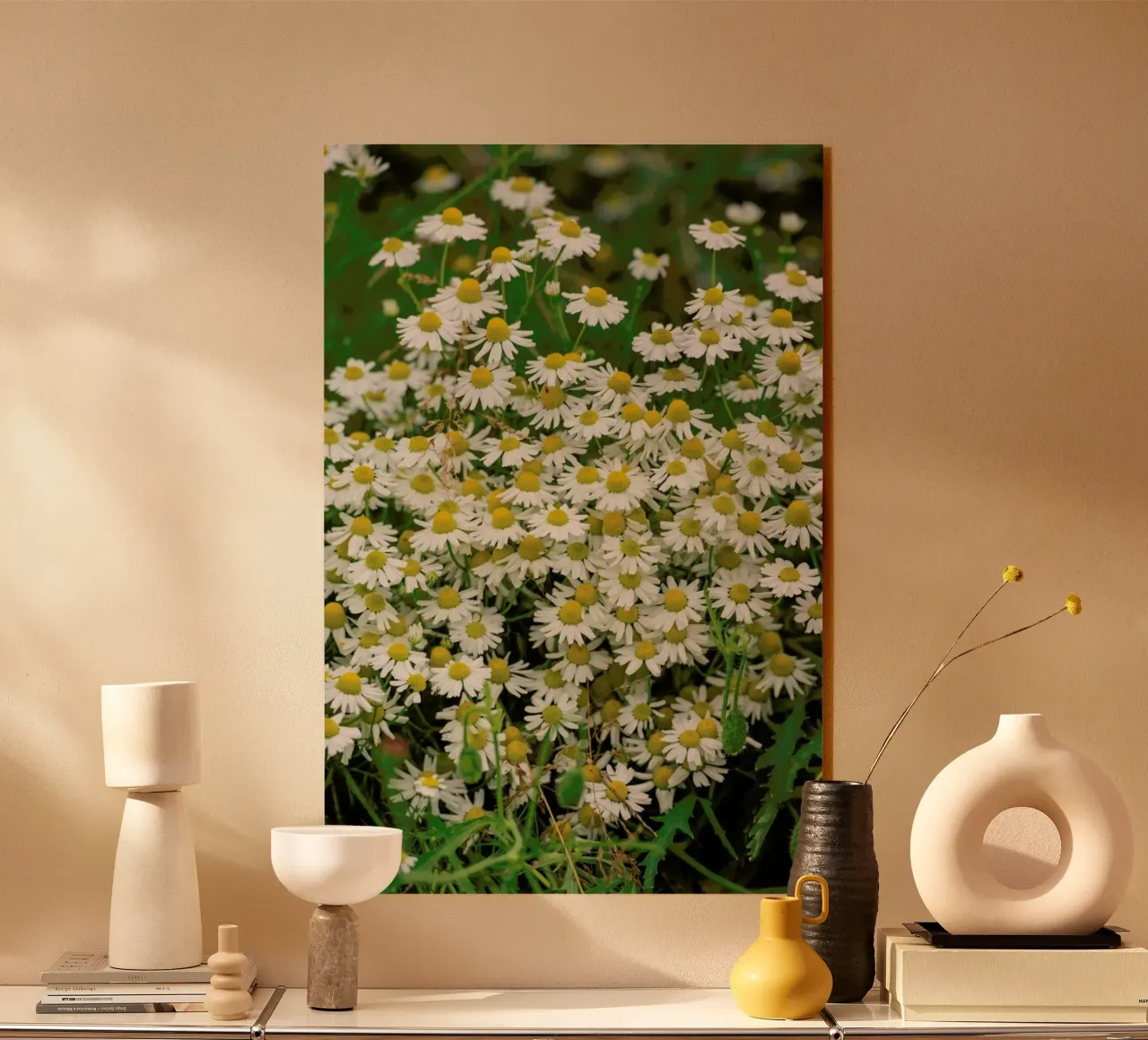 Chamomille Flowers plexiglass da Curious Collections by Marielle Leenders