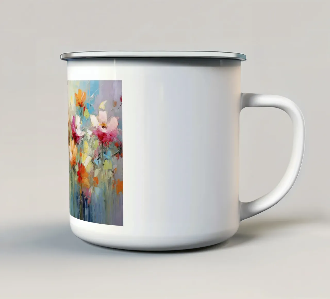 Arte da parete di Imagine tazza in smalto da Imagine