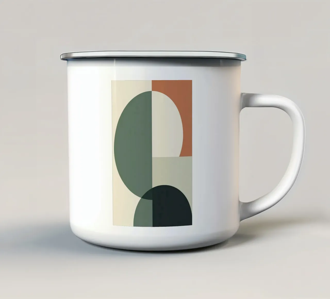 Arte da parete di Imagine tazza in smalto da Imagine