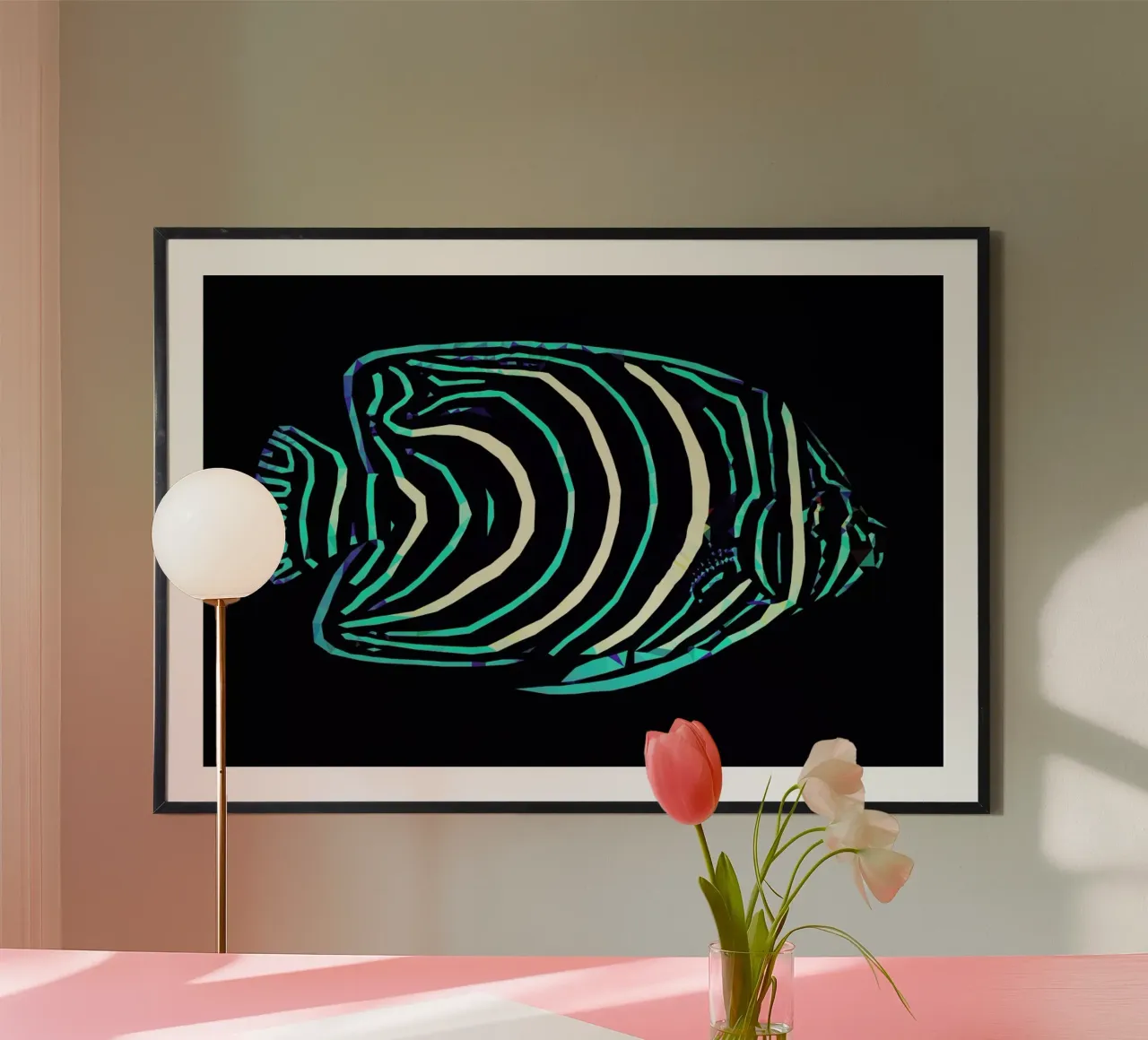 Pomacanthus semicirculatus poster da Matěj Kašpar Jirásek