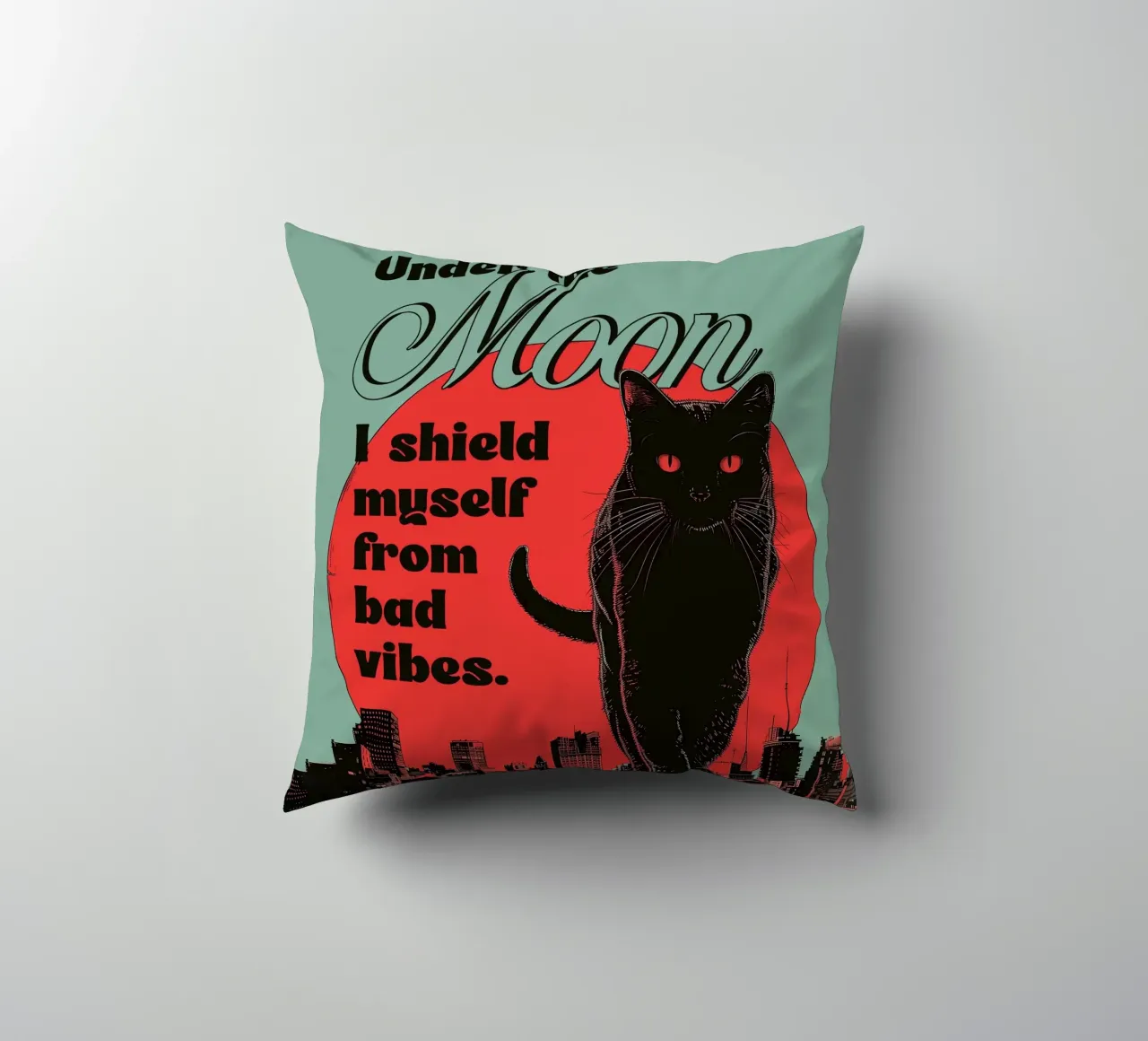 Under the moon cuscino da 2toastdesign