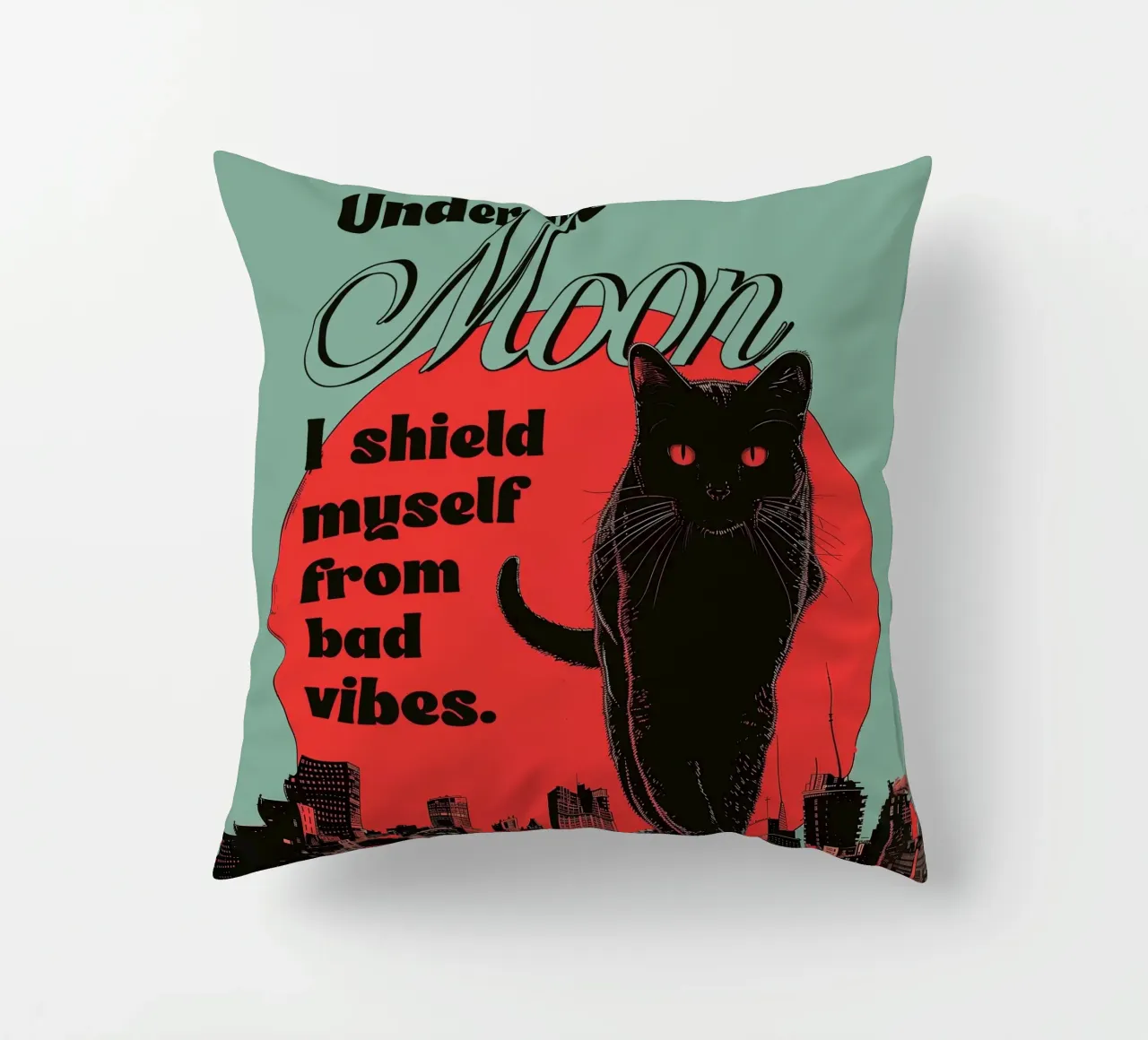 Under the moon cuscino da 2toastdesign