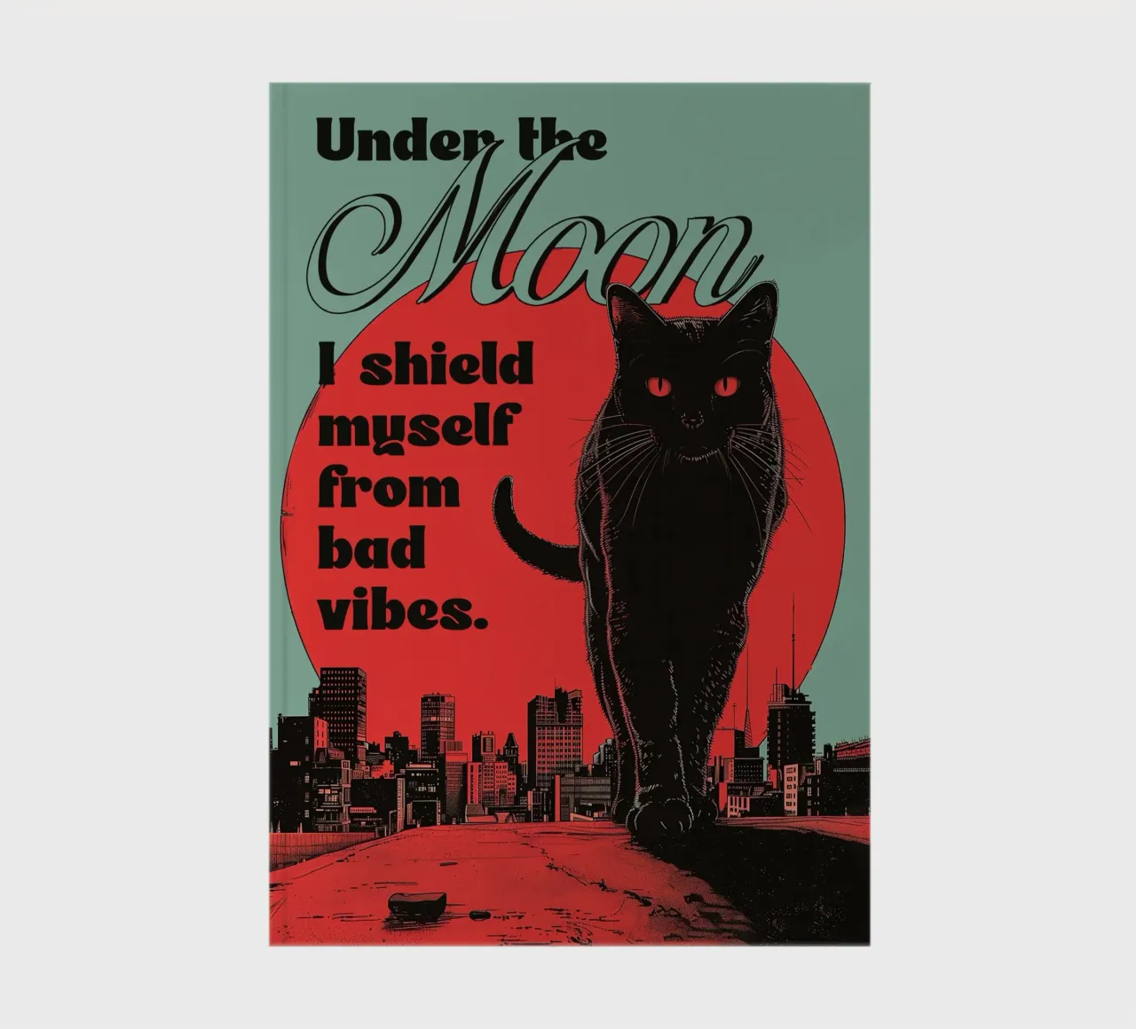 Under the moon notebook by 2toastdesign