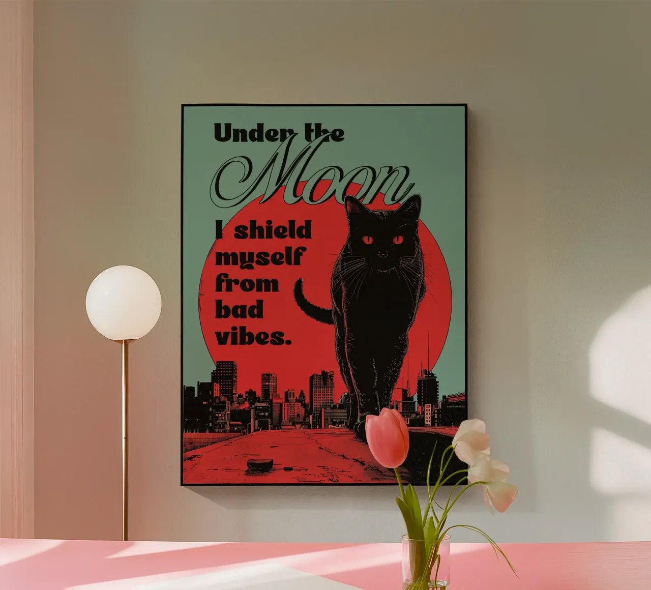 Under the moon plexiglass da 2toastdesign