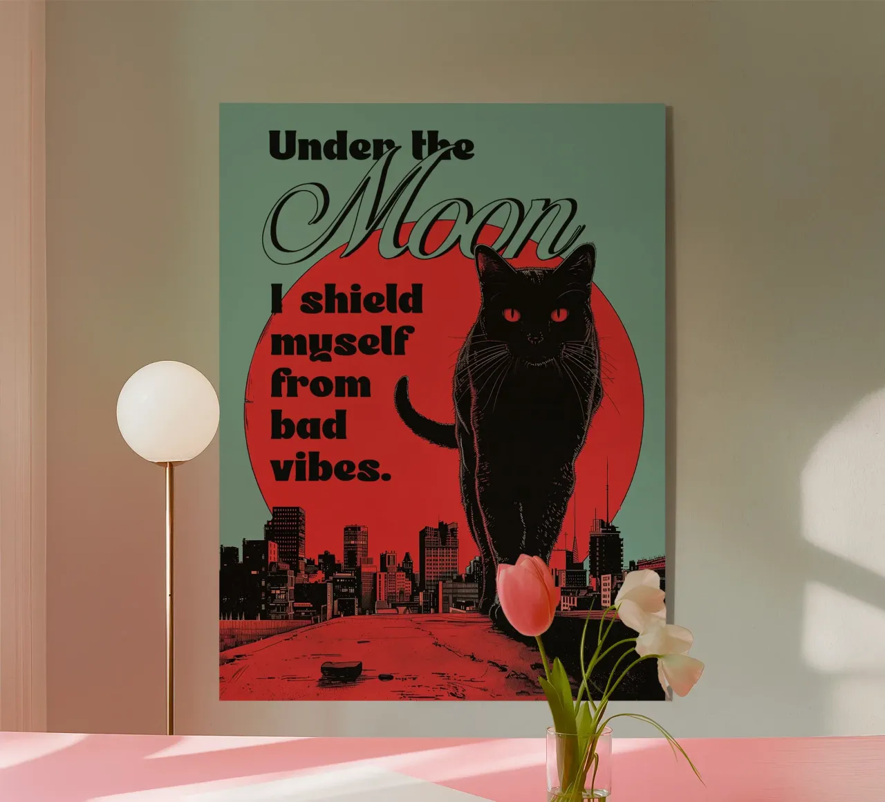 Under the moon plexiglass da 2toastdesign