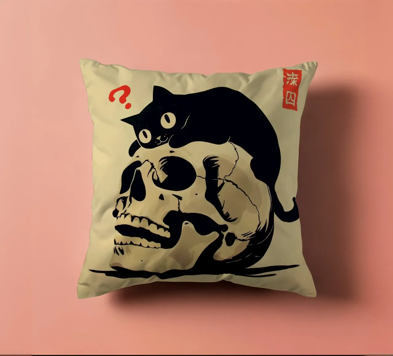 To meow or not to meow cuscino da 2toastdesign