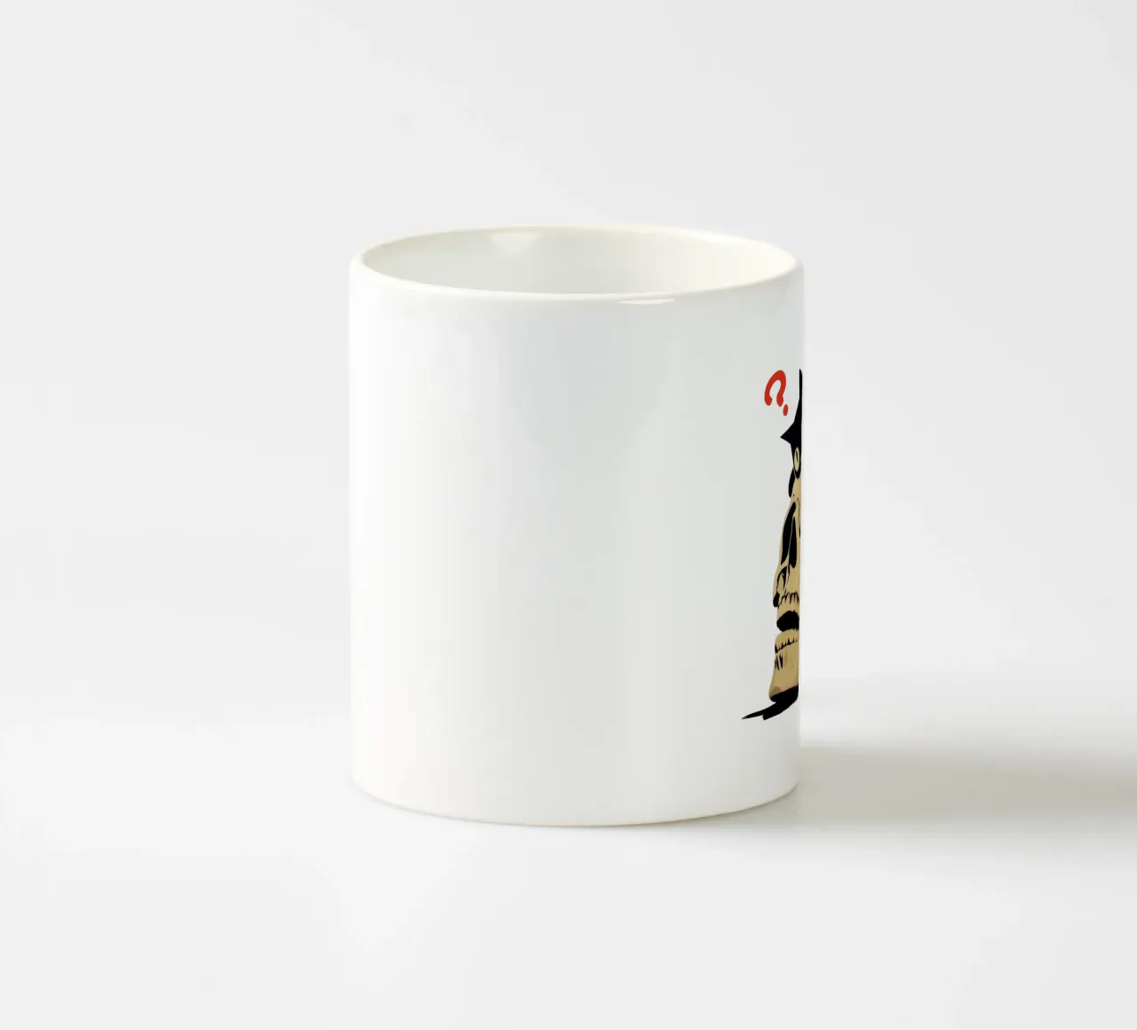 To meow or not to meow tazza in ceramica da 2toastdesign