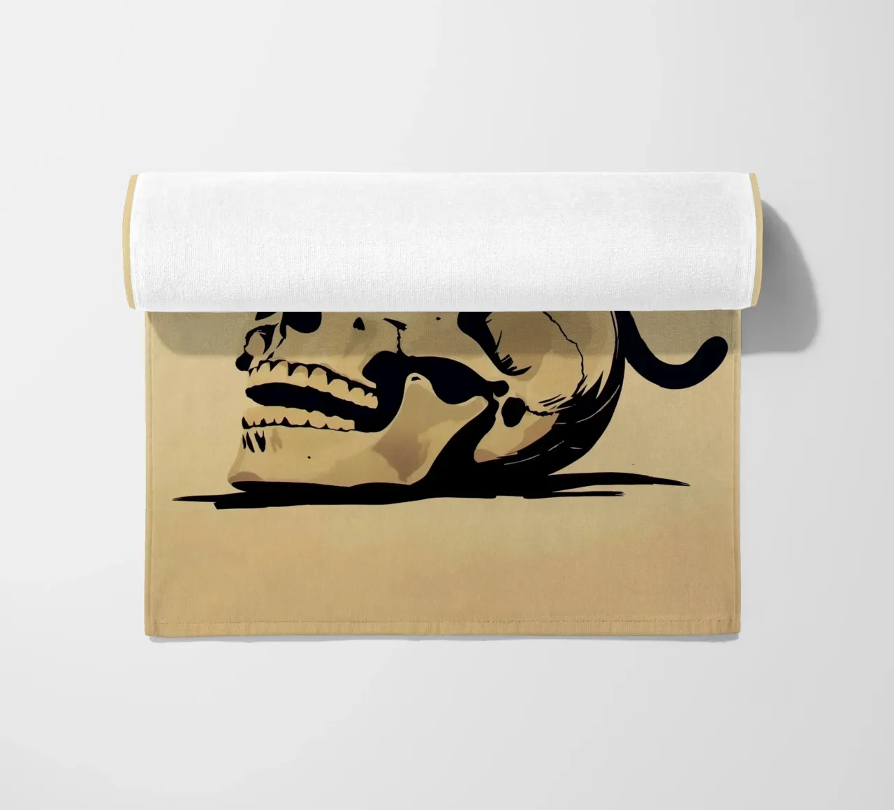 To meow or not to meow telo mare da 2toastdesign