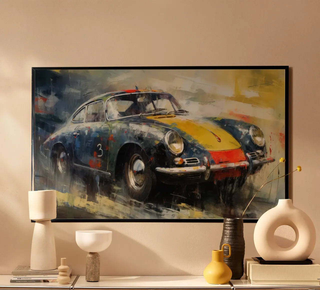 Arte da parete di Imagine poster con telaio in alluminio da Imagine