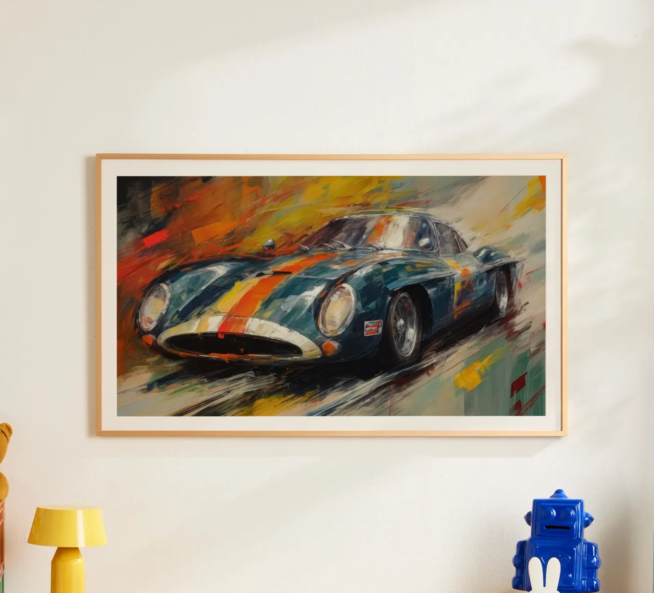 Arte da parete di Imagine poster con telaio in alluminio da Imagine