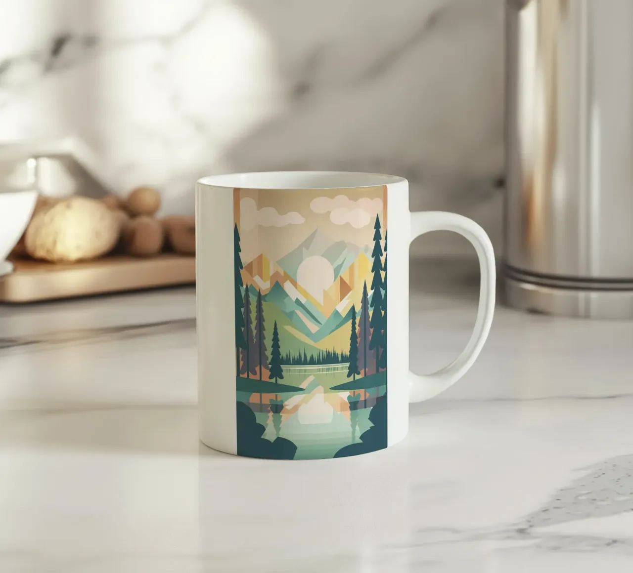 Arte da parete di Imagine tazza in ceramica da Imagine
