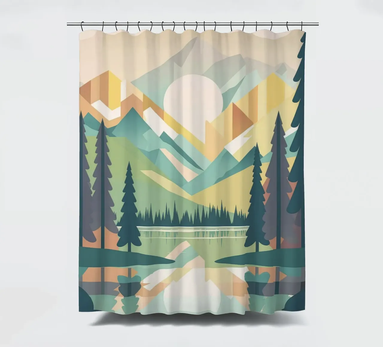 Wall-art by Imagine shower curtain by Imagine