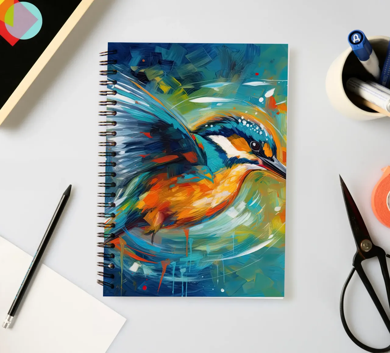 Wall-art by Imagine spiral notebook by Imagine