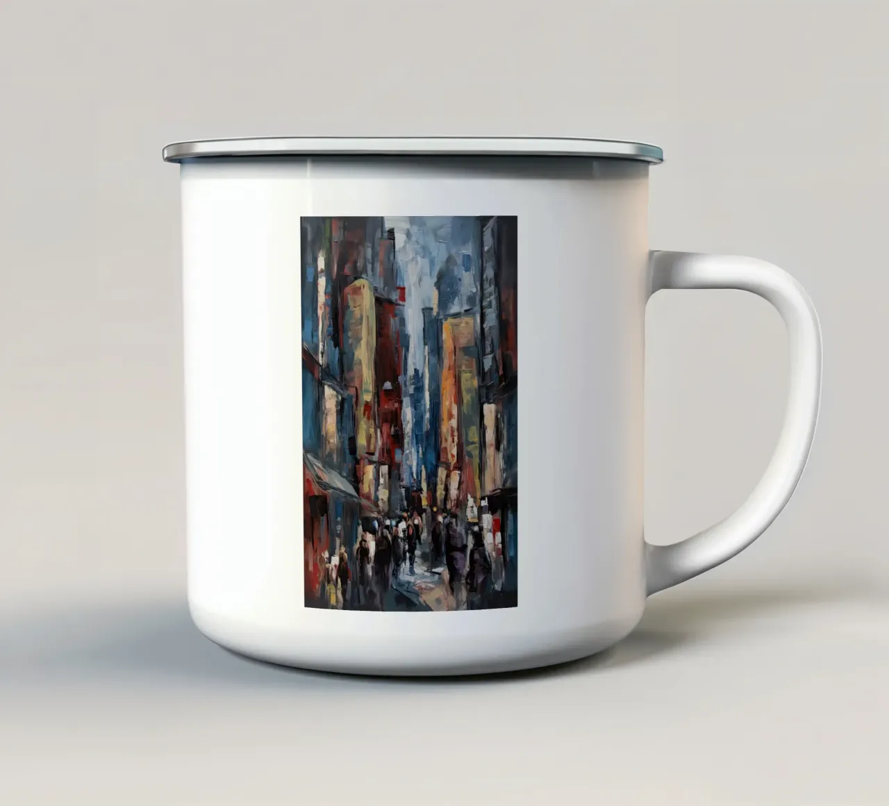 Arte da parete di Imagine tazza in smalto da Imagine