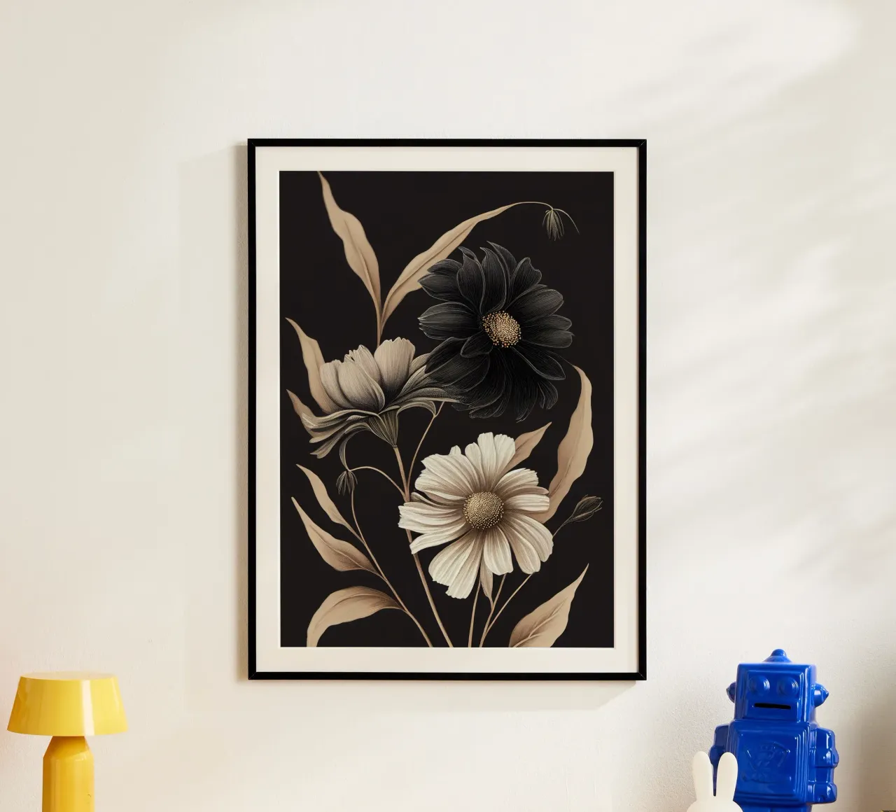 Arte da parete di Imagine poster con telaio in legno da Imagine