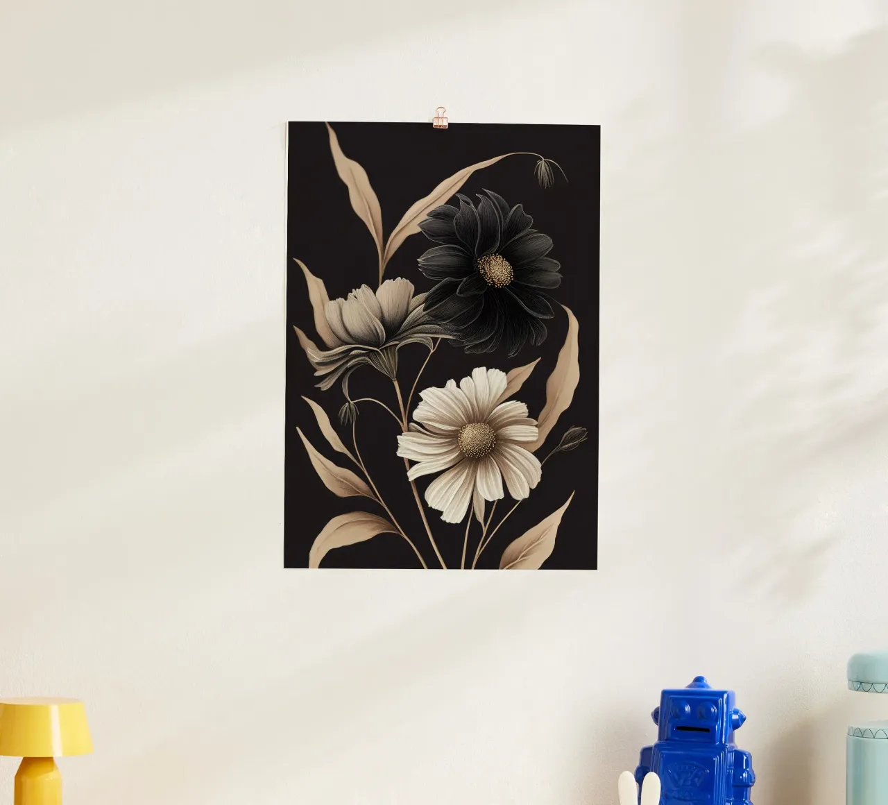 Arte da parete di Imagine poster con telaio in legno da Imagine