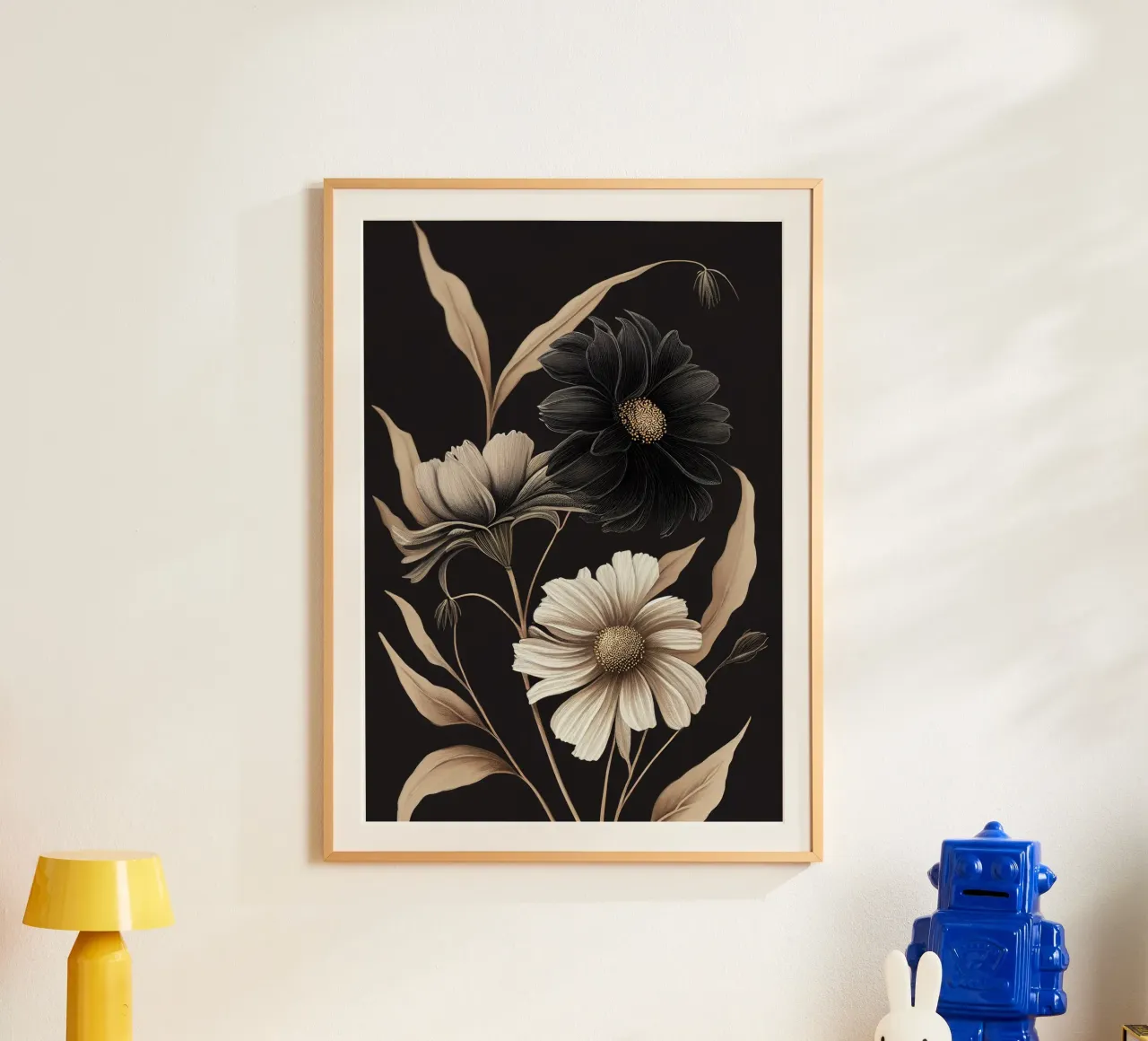 Arte da parete di Imagine poster con telaio in legno da Imagine