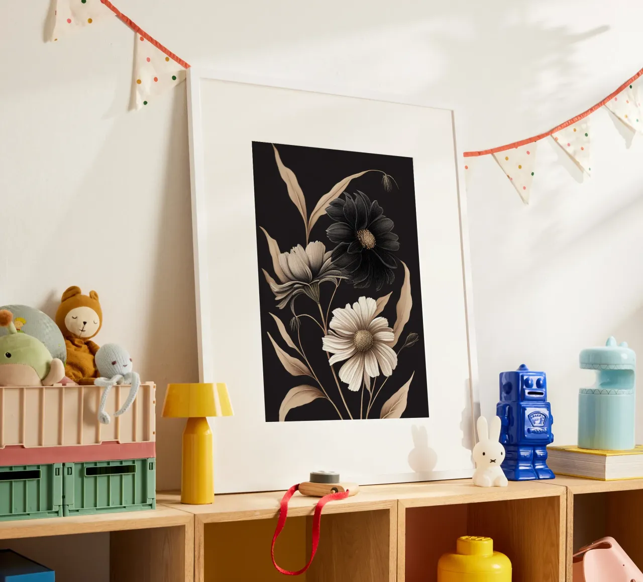 Arte da parete di Imagine poster con telaio in legno da Imagine
