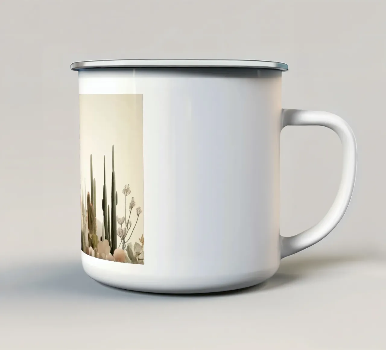 Arte da parete di Imagine tazza in smalto da Imagine