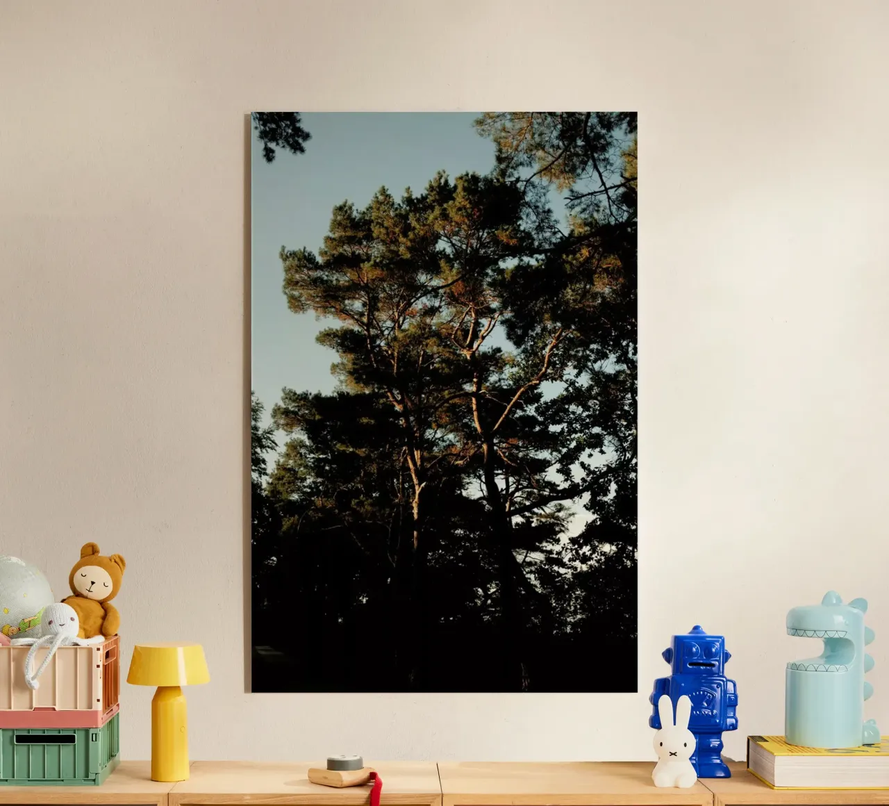 Trees And Warm Light plexiglas de Sebastian Hilgetag