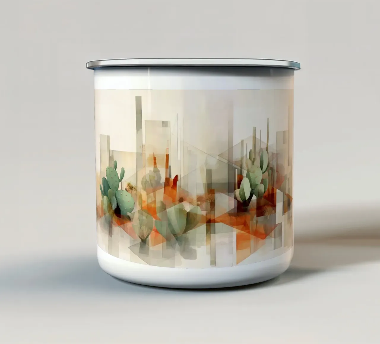 Arte da parete di Imagine tazza in smalto da Imagine
