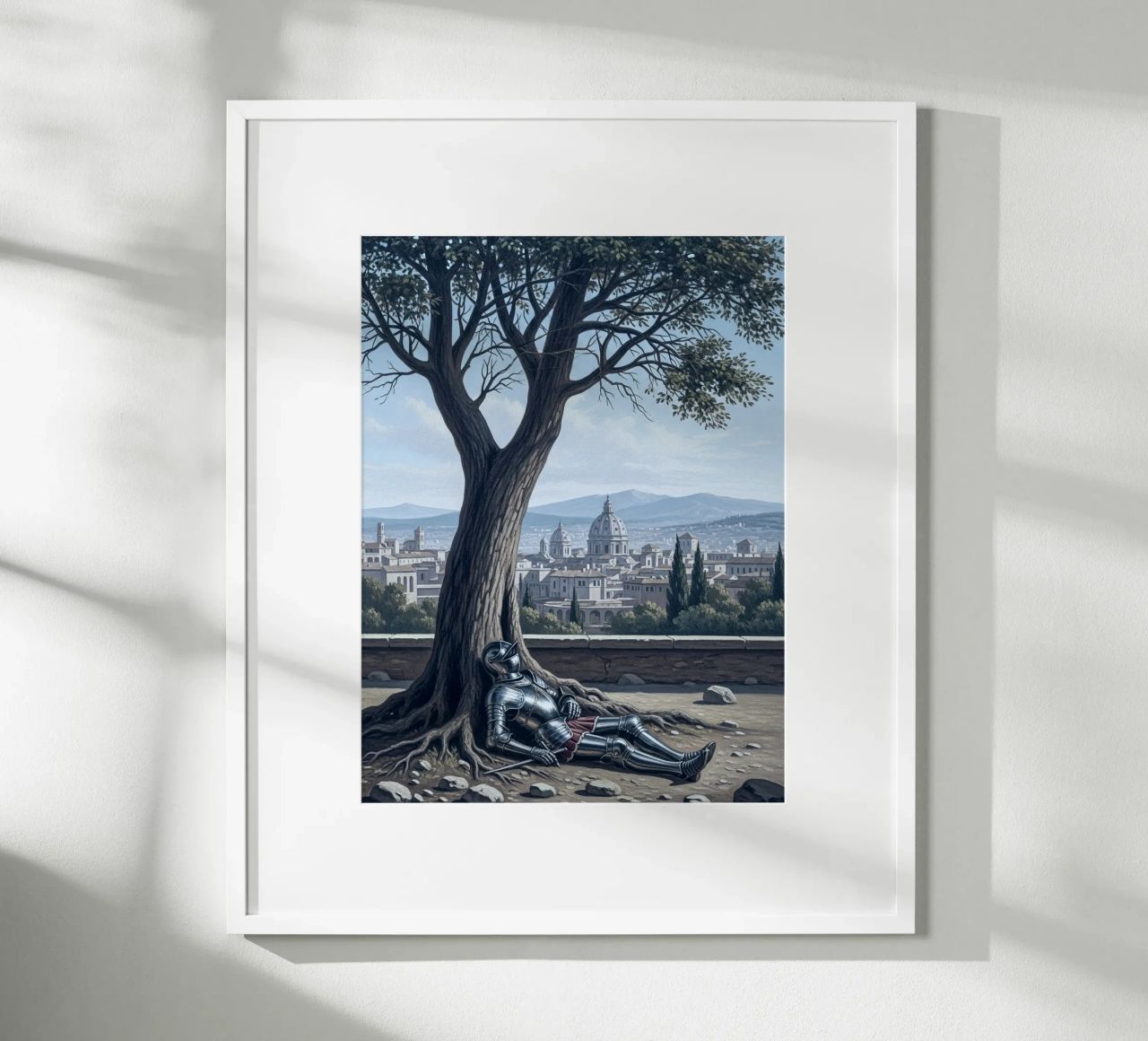 The Resting Knight poster by Sentinal