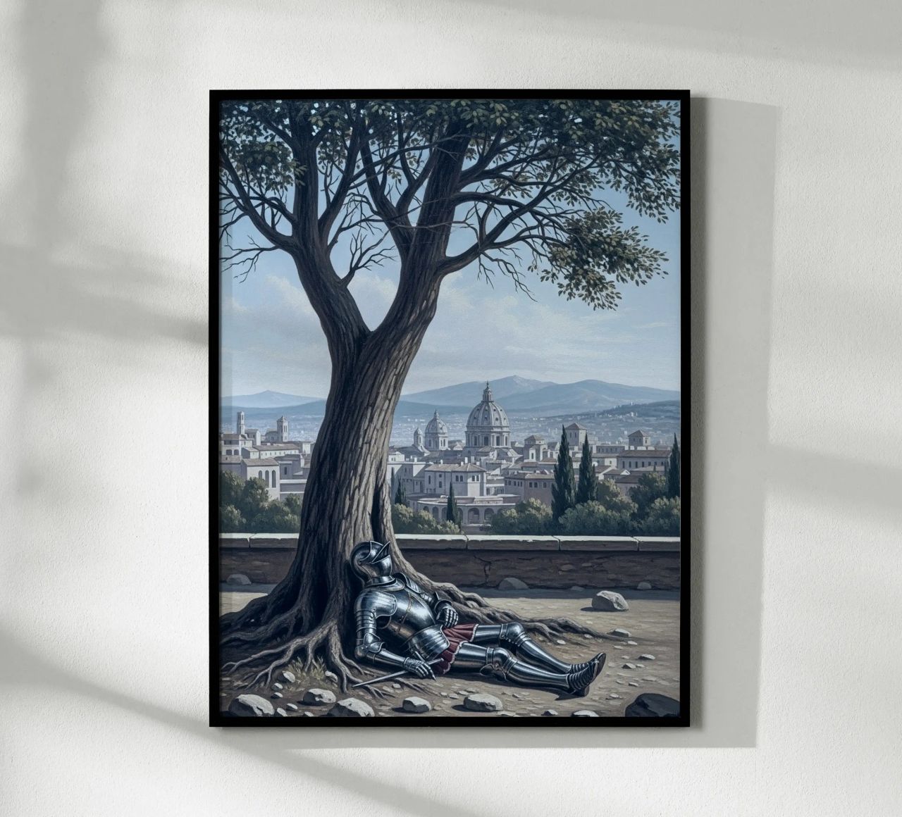 The Resting Knight poster by Sentinal