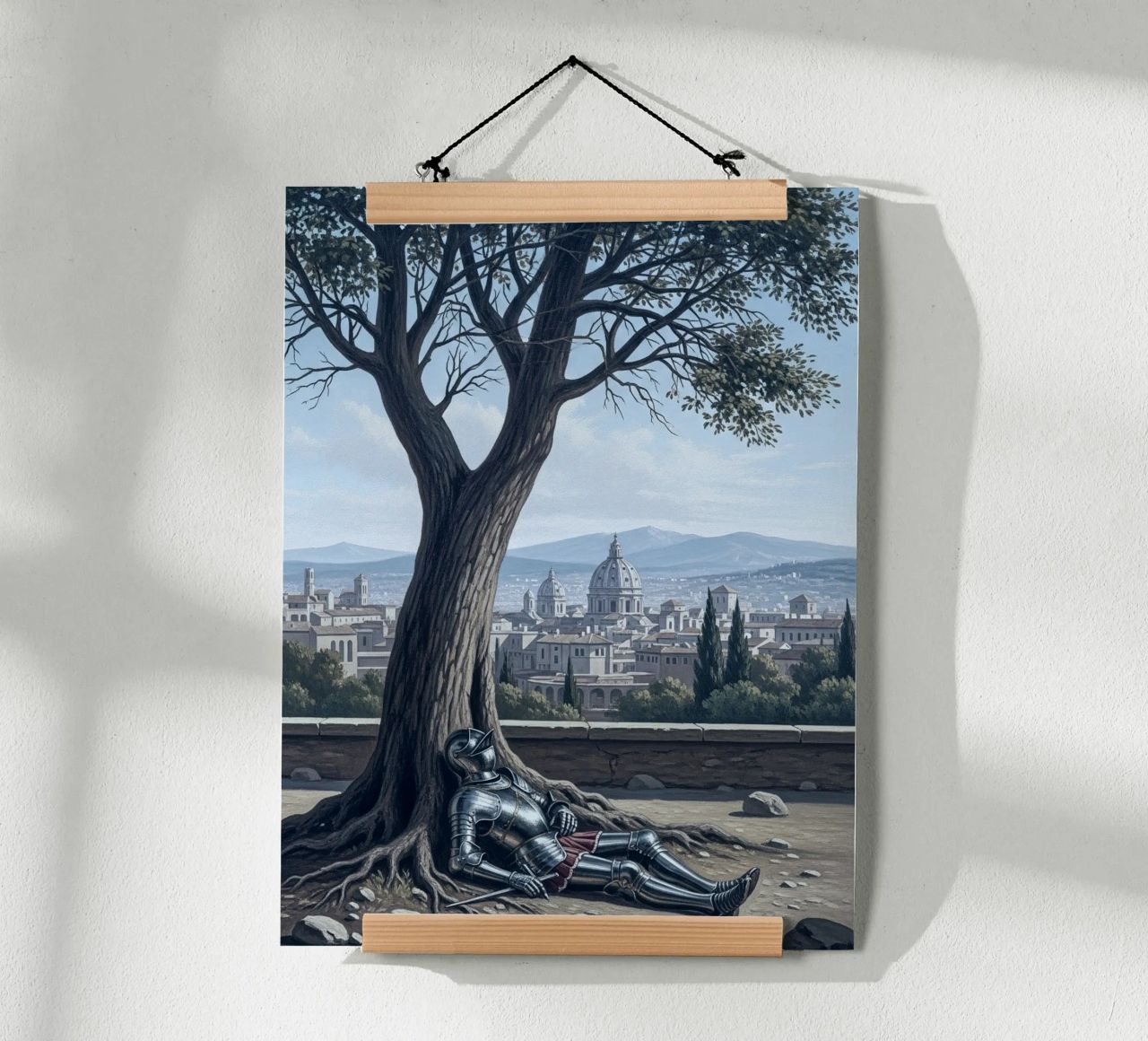 The Resting Knight poster by Sentinal