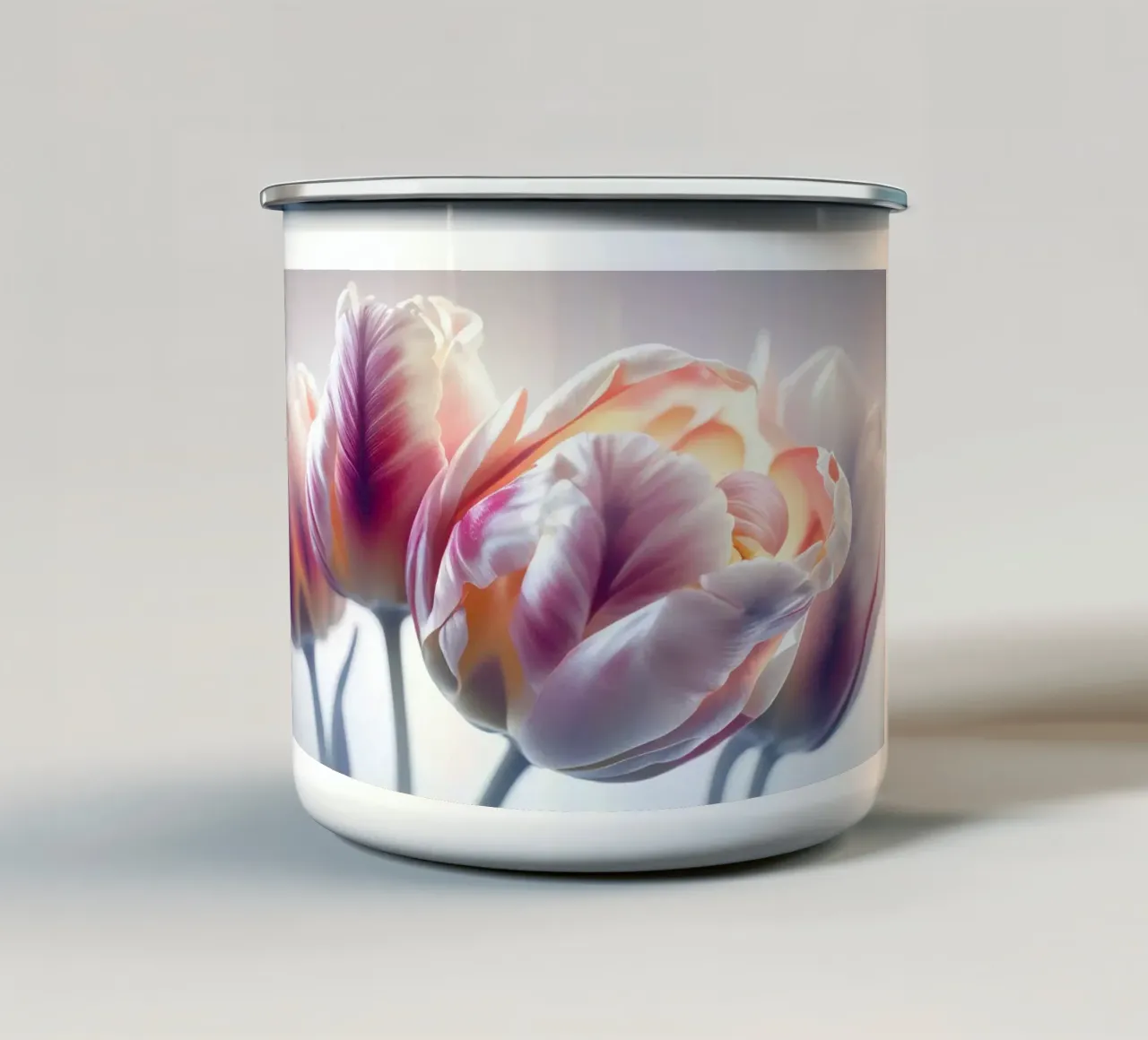 Arte da parete di Imagine tazza in smalto da Imagine