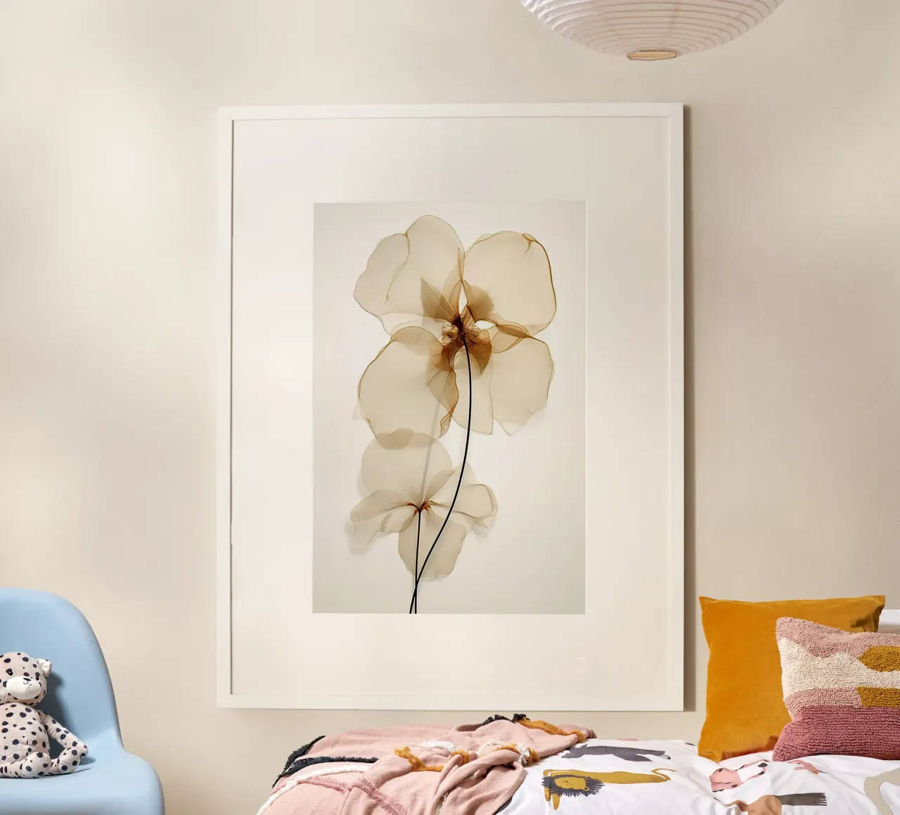 Arte da parete di Imagine poster con telaio in alluminio da Imagine
