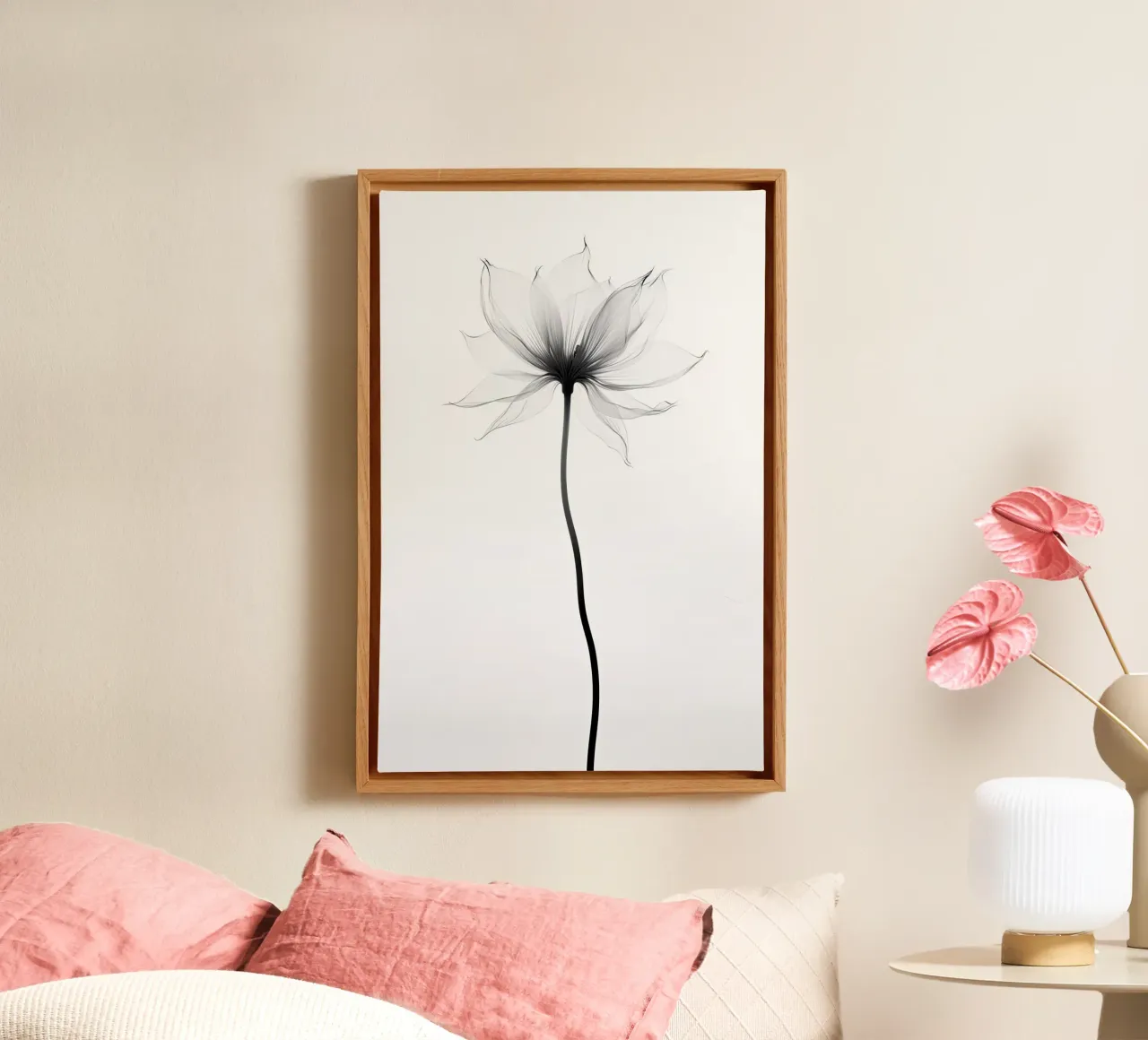 Wall-art by Imagine canvas with Floater frame by Imagine