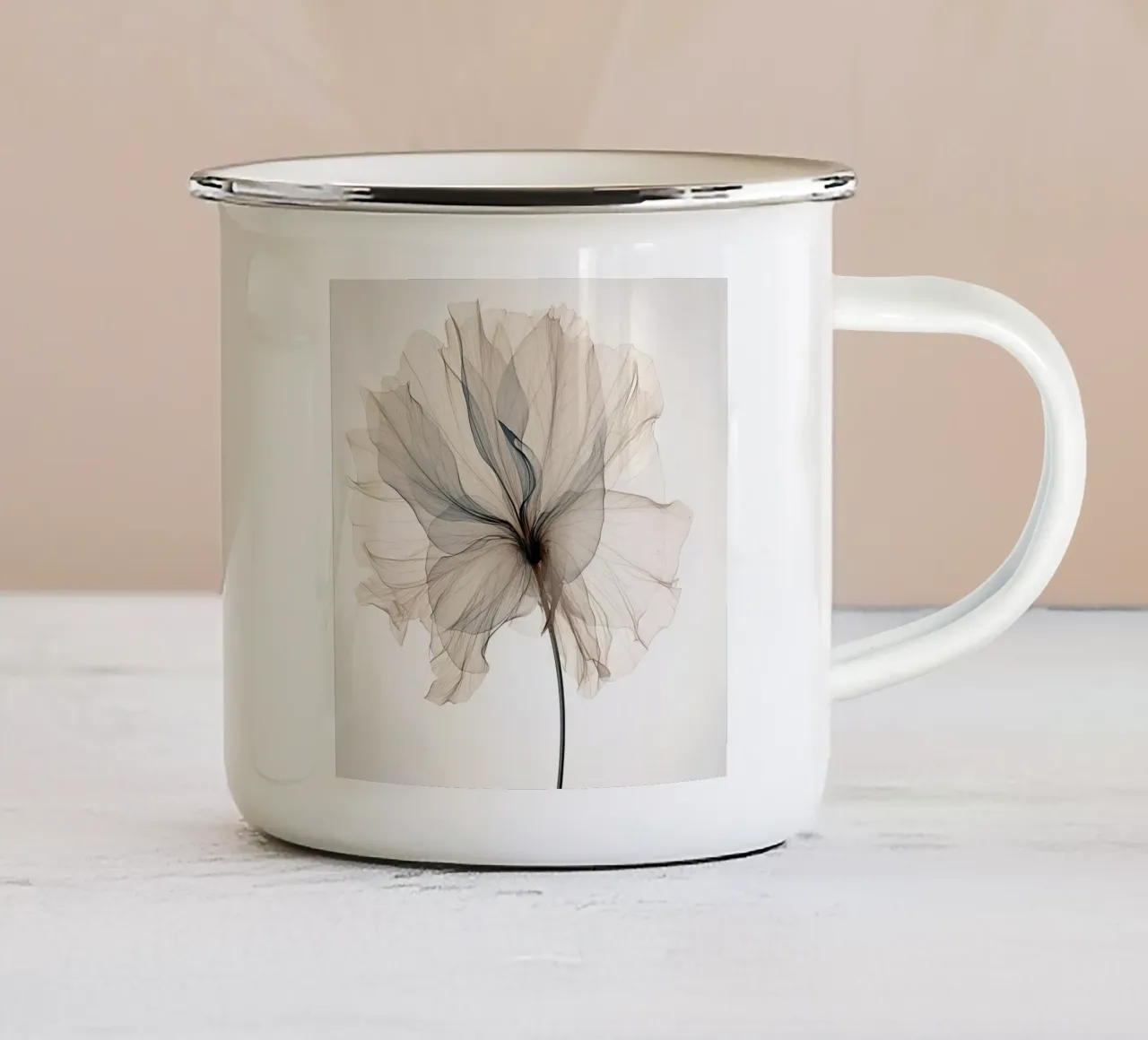 Arte da parete di Imagine tazza in smalto da Imagine