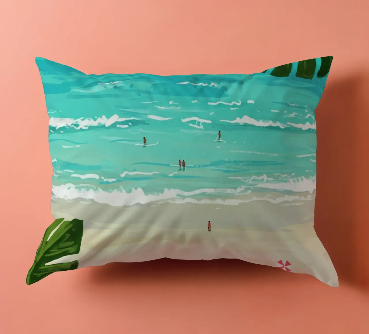 The Beach Of June cuscino da Sentinal