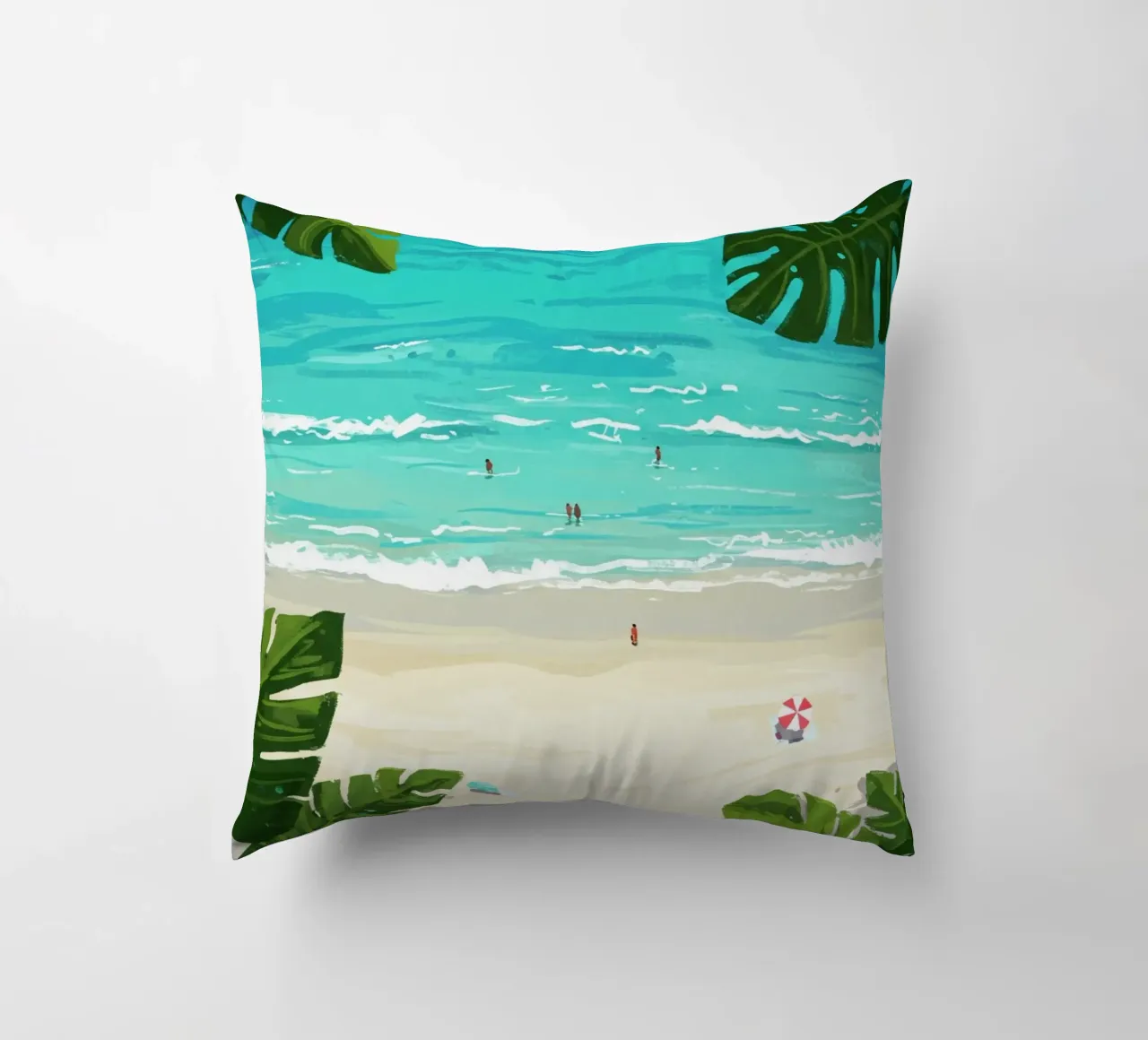 The Beach Of June cuscino da Sentinal