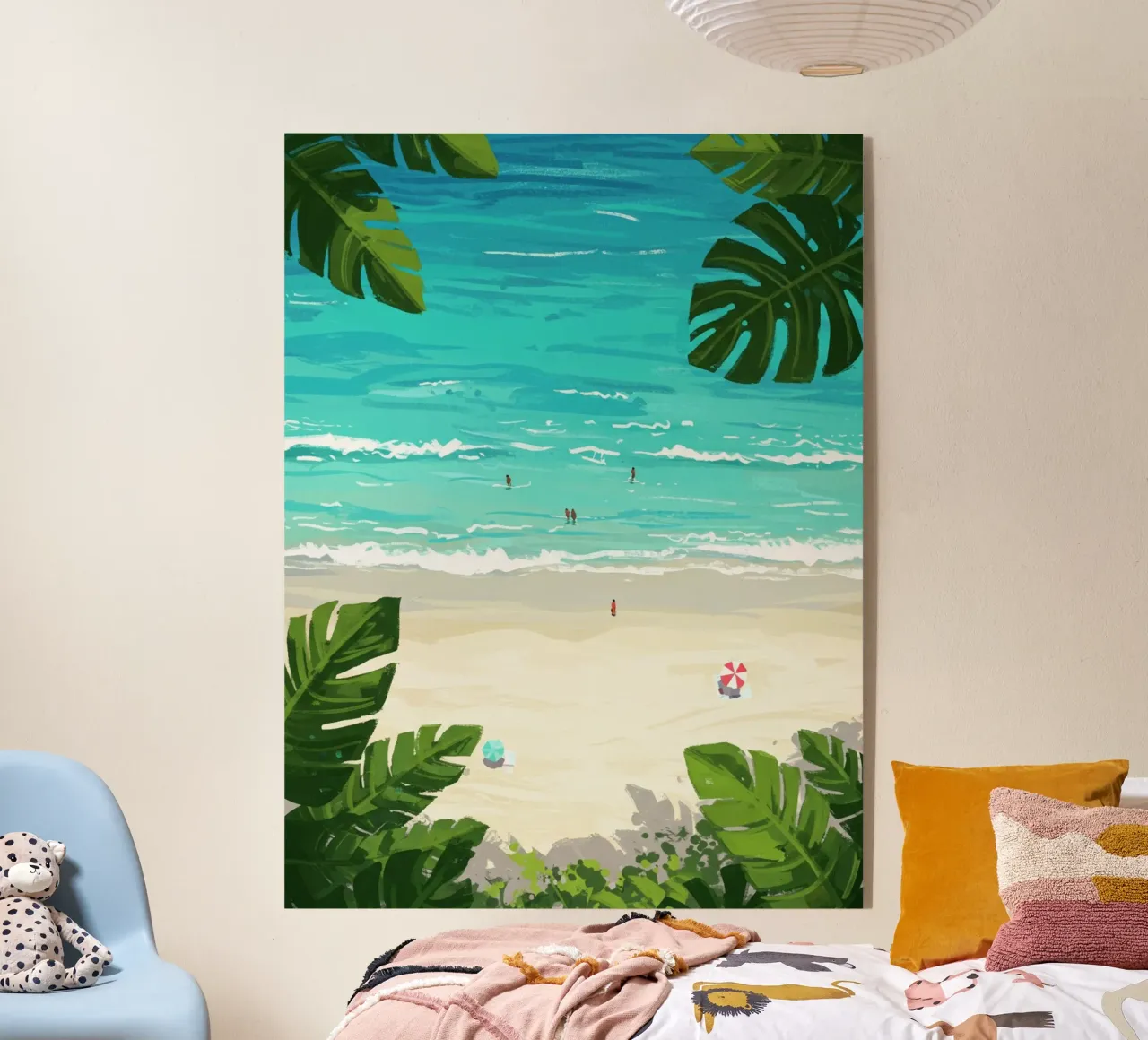 The Beach Of June plexiglass da Sentinal