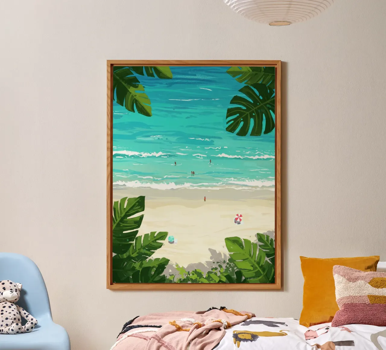 The Beach Of June alluminio dibond da Sentinal