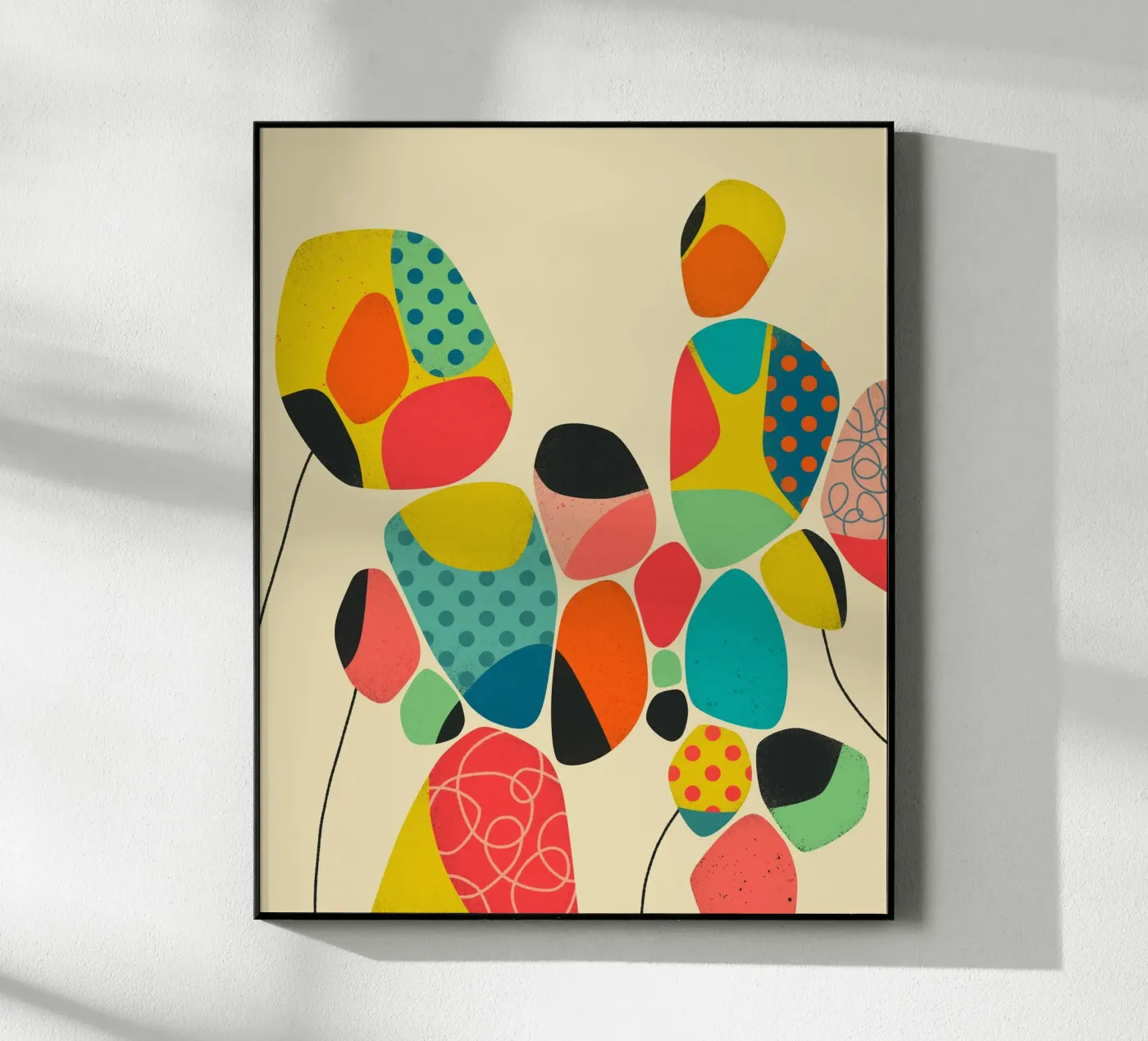 BLOOM (3) Acryl-Glas von Jazzberry Blue