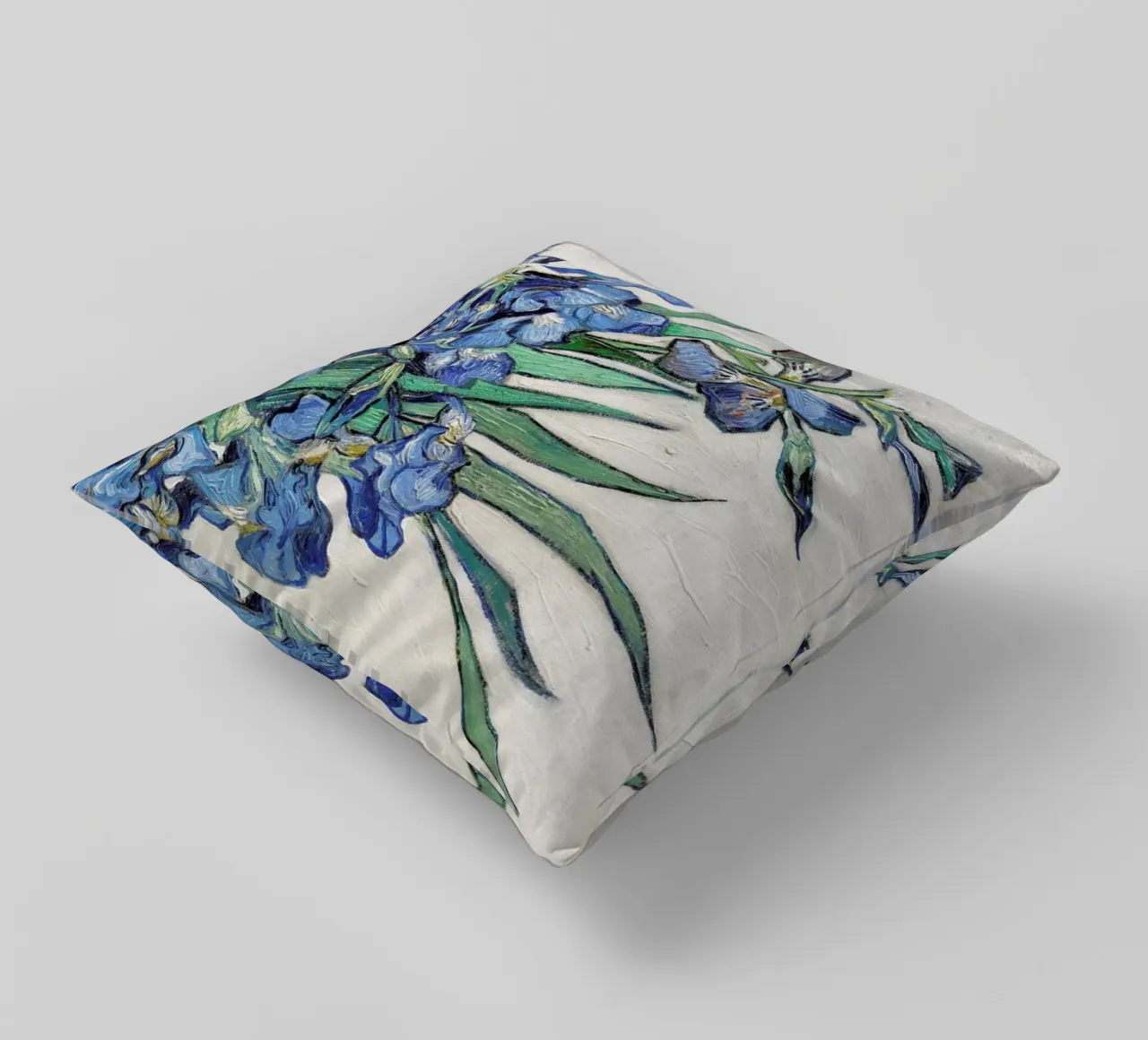Signed, Vincent – Irises cuscino da Vintage by JUNIQE