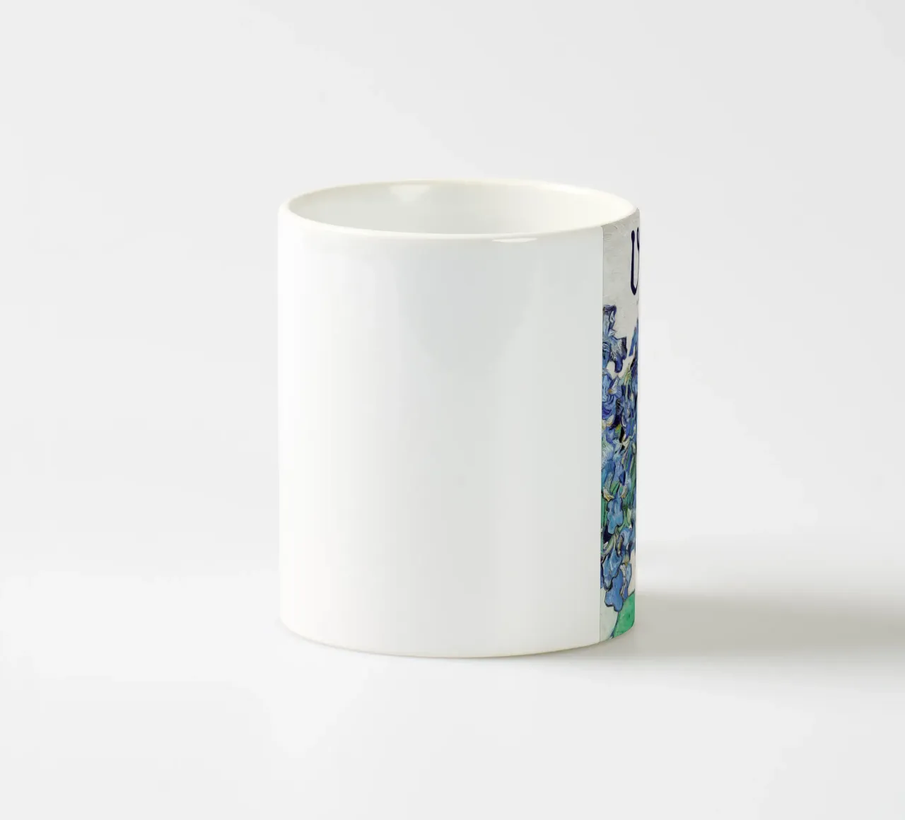 Signed, Vincent – Irises tazza in ceramica da Vintage by JUNIQE