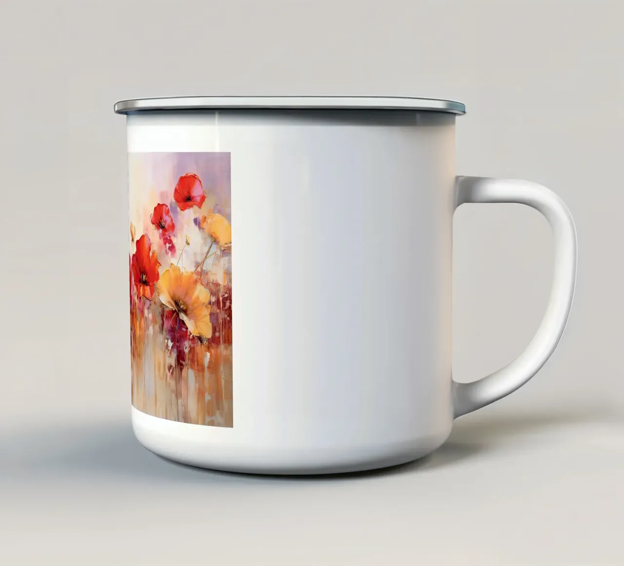 Arte da parete di Imagine tazza in smalto da Imagine