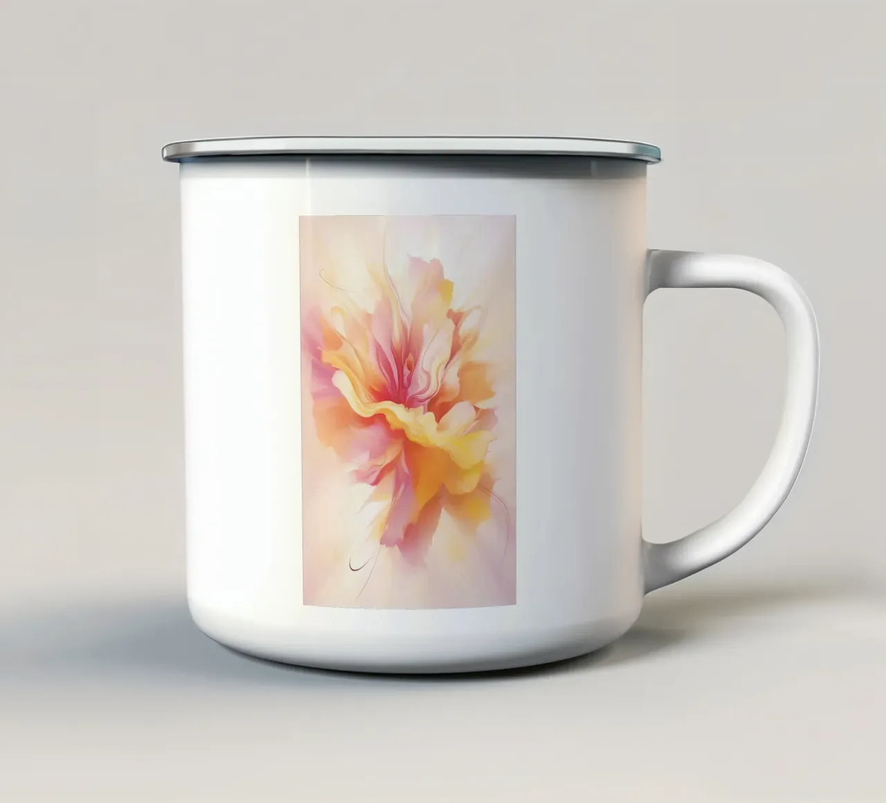 Arte da parete di Imagine tazza in smalto da Imagine