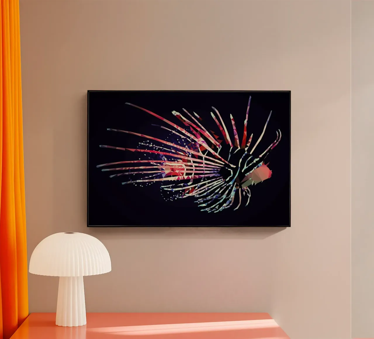 Pterois radiata plexiglass da Matěj Kašpar Jirásek