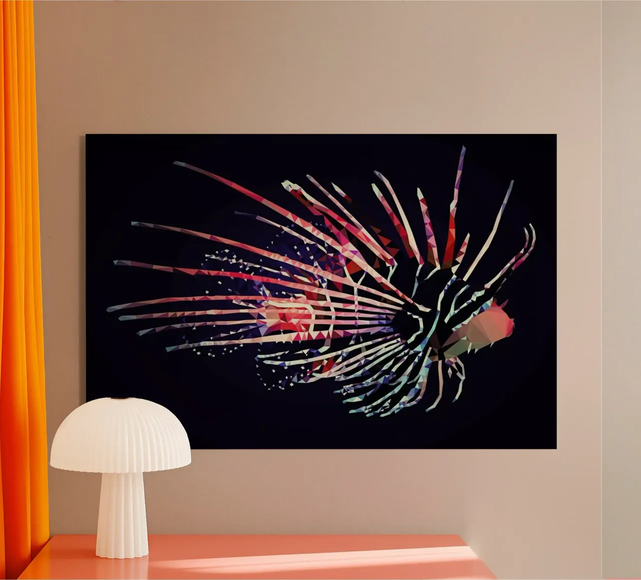 Pterois radiata plexiglass da Matěj Kašpar Jirásek