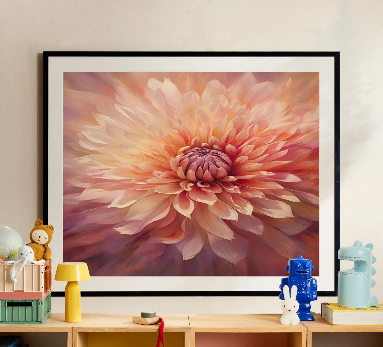 Arte da parete di Imagine poster con telaio in plastica da Imagine
