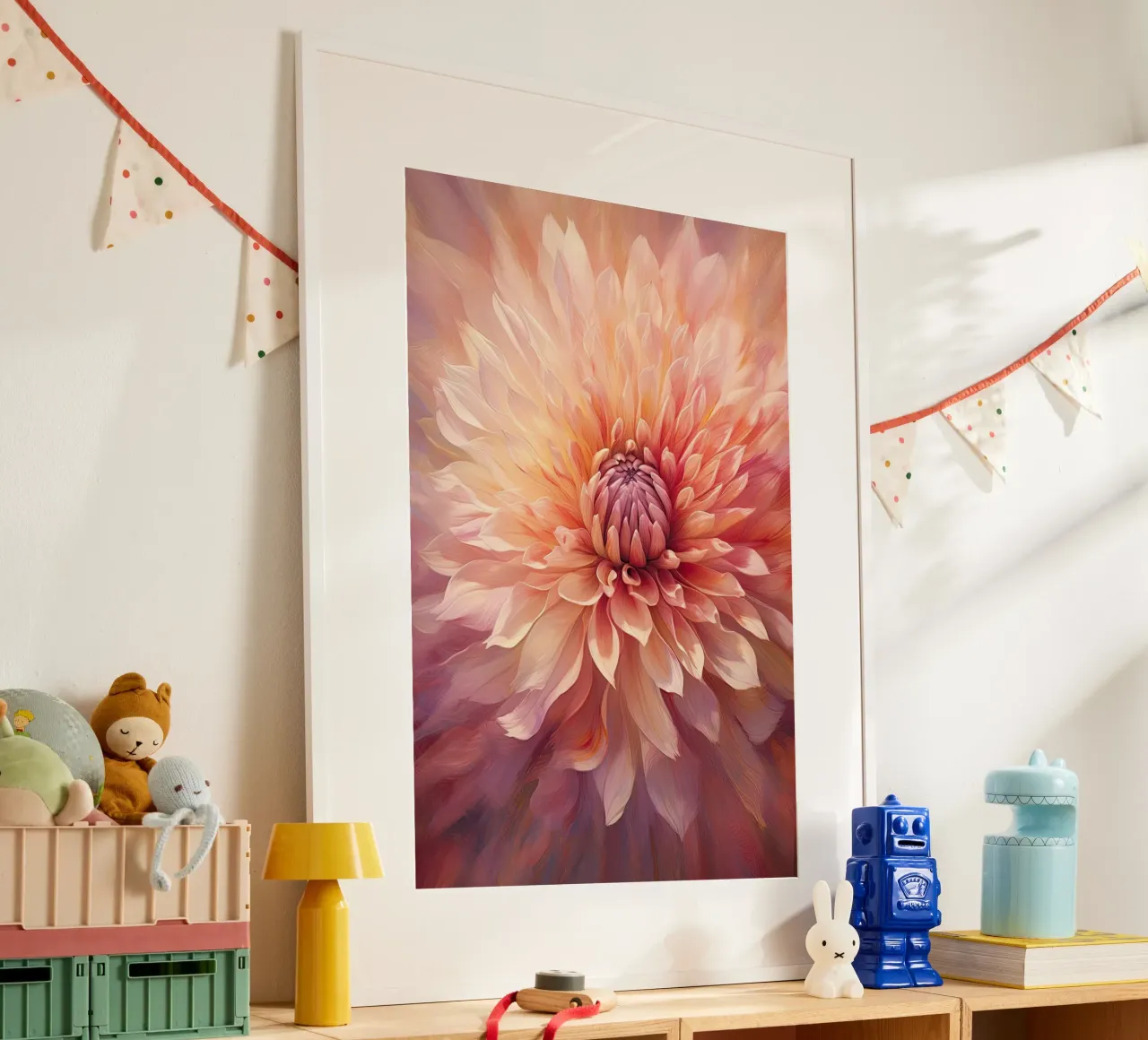 Arte da parete di Imagine poster con telaio in plastica da Imagine