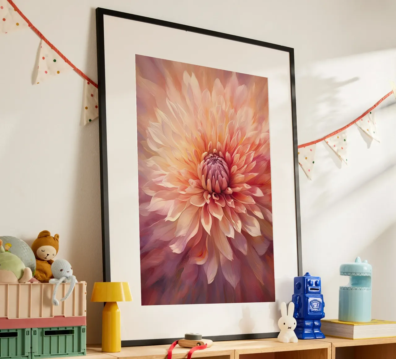 Arte da parete di Imagine poster con telaio in plastica da Imagine