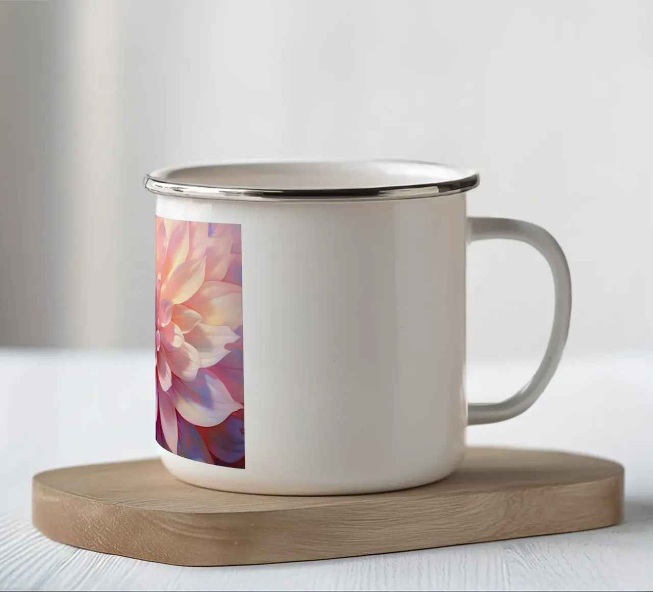 Arte da parete di Imagine tazza in smalto da Imagine