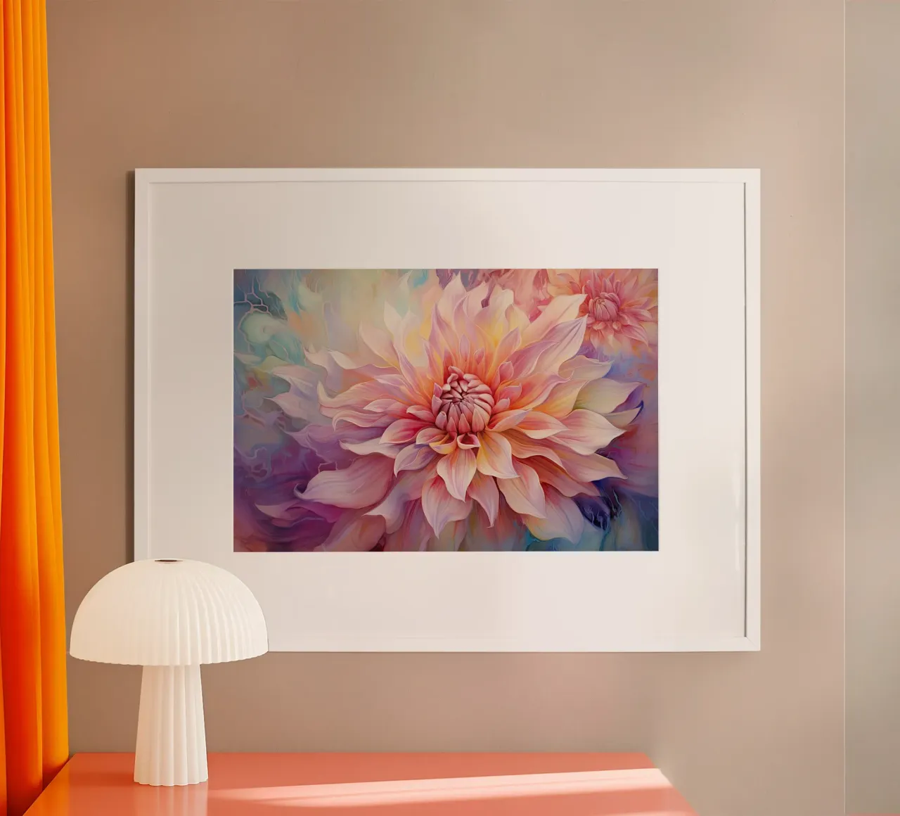 Arte da parete di Imagine poster con telaio in legno da Imagine