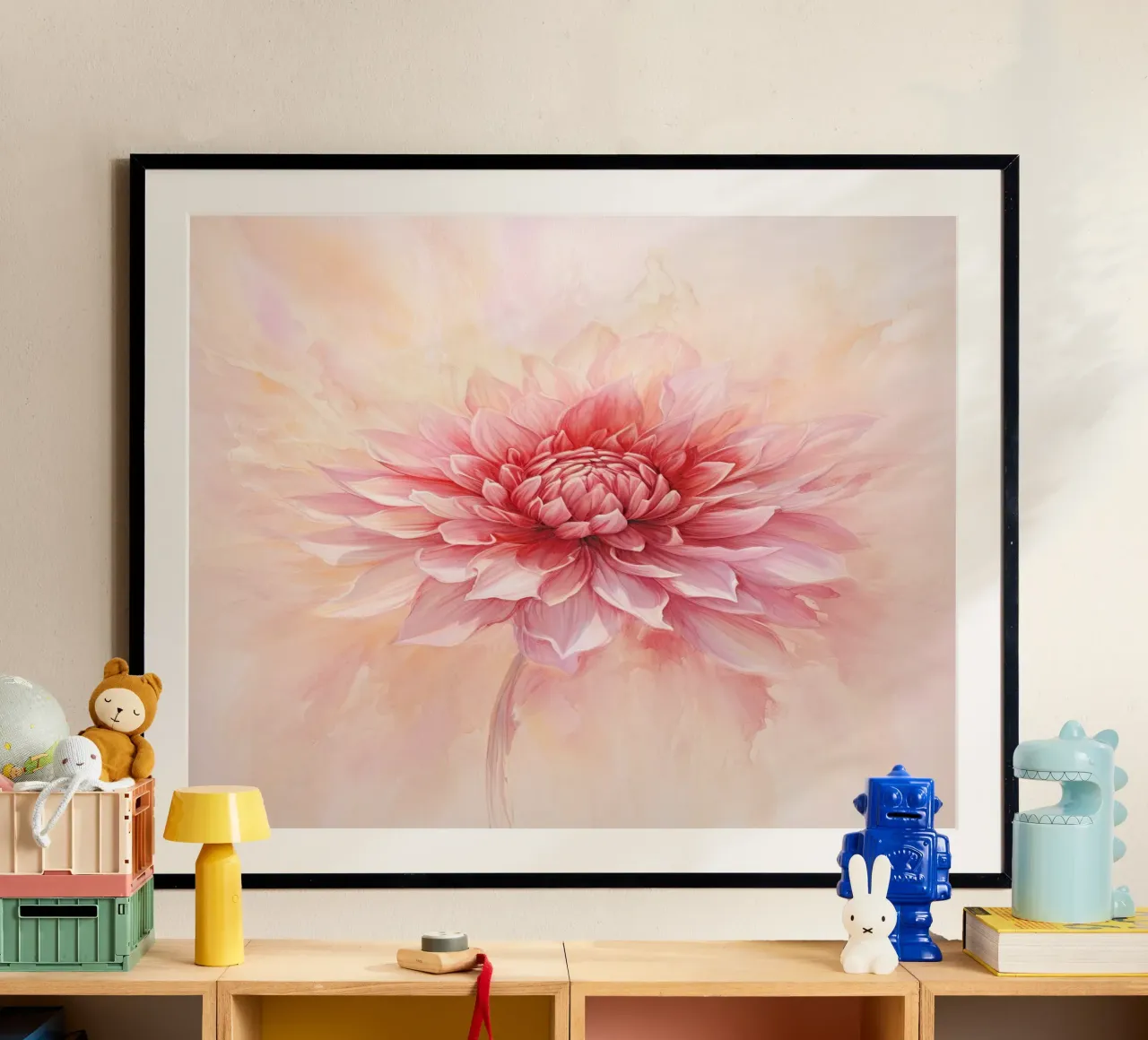 Arte da parete di Imagine poster con telaio in plastica da Imagine