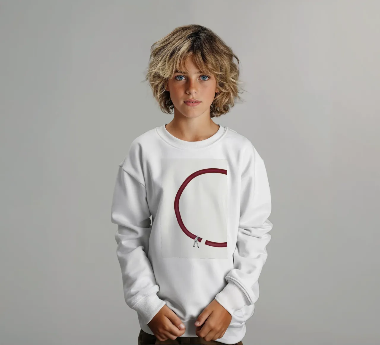 Let's Reconnect felpa bambino da Maarten Léon